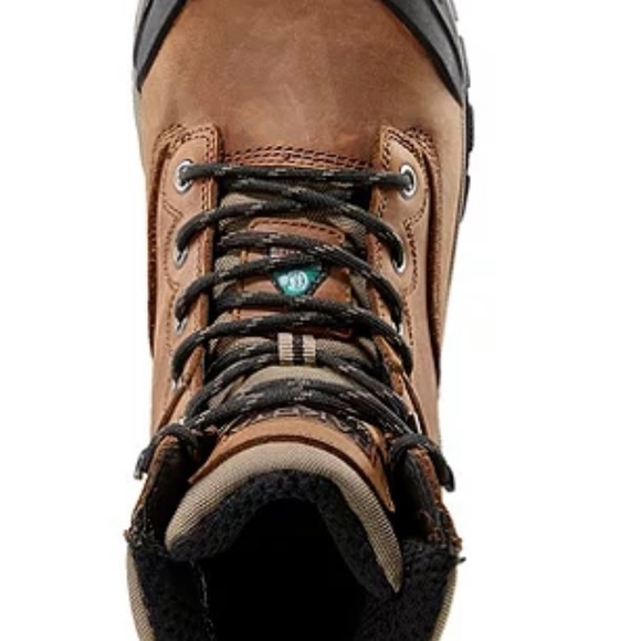 Women 6 In Steel Toe Steel Plate Tarantula Antislip FRESHTECH Leather Wrk Boots - Picture 6 of 10